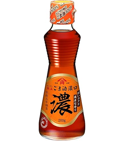 Amazon | 純正ごま油濃口600g(2本セット)おまけ付き かどや製油 | ノー